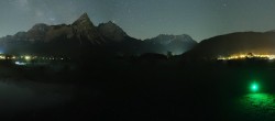 Archived image Webcam Tiroler Zugspitz Arena - Golf Club Ehrwald-Lermoos 01:00