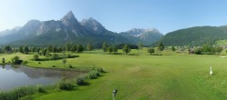 Archiv Foto Webcam Tiroler Zugspitz Arena - Golfplatz Ehrwald-Lermoos 07:00