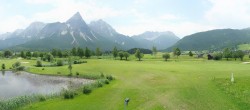 Archiv Foto Webcam Tiroler Zugspitz Arena - Golfplatz Ehrwald-Lermoos 11:00