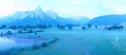 Archiv Foto Webcam Tiroler Zugspitz Arena - Golfplatz Ehrwald-Lermoos 03:00