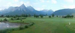 Archiv Foto Webcam Tiroler Zugspitz Arena - Golfplatz Ehrwald-Lermoos 05:00