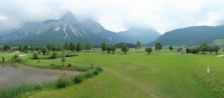 Archiv Foto Webcam Tiroler Zugspitz Arena - Golfplatz Ehrwald-Lermoos 13:00