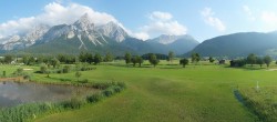 Archiv Foto Webcam Tiroler Zugspitz Arena - Golfplatz Ehrwald-Lermoos 17:00