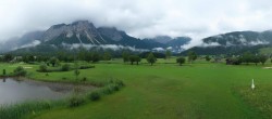 Archiv Foto Webcam Tiroler Zugspitz Arena - Golfplatz Ehrwald-Lermoos 07:00