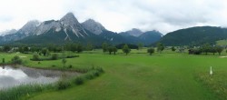 Archiv Foto Webcam Tiroler Zugspitz Arena - Golfplatz Ehrwald-Lermoos 09:00