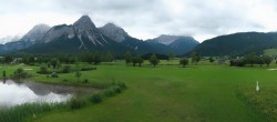Archived image Webcam Tiroler Zugspitz Arena - Golf Club Ehrwald-Lermoos 13:00