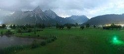 Archived image Webcam Tiroler Zugspitz Arena - Golf Club Ehrwald-Lermoos 23:00