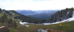 Archived image Webcam Brauneck-Lenggries - BayernHütte 15:00