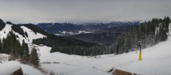 Archiv Foto Webcam Brauneck-Lenggries - Ausblick BayernHütte 13:00