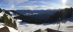 Archived image Webcam Brauneck-Lenggries - BayernHütte 09:00