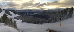 Archiv Foto Webcam Brauneck-Lenggries - Ausblick BayernHütte 07:00