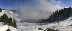 Archiv Foto Webcam Brauneck-Lenggries - Ausblick BayernHütte 11:00