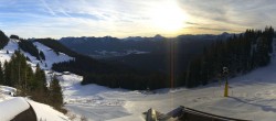 Archiv Foto Webcam Brauneck-Lenggries - Ausblick BayernHütte 07:00