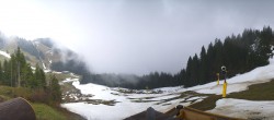 Archiv Foto Webcam Brauneck-Lenggries - Ausblick BayernHütte 09:00