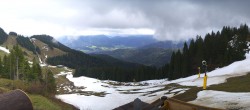 Archiv Foto Webcam Brauneck-Lenggries - Ausblick BayernHütte 11:00