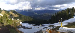 Archiv Foto Webcam Brauneck-Lenggries - Ausblick BayernHütte 15:00