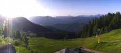 Archiv Foto Webcam Brauneck-Lenggries - Ausblick BayernHütte 05:00