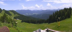 Archiv Foto Webcam Brauneck-Lenggries - Ausblick BayernHütte 11:00