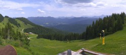 Archiv Foto Webcam Brauneck-Lenggries - Ausblick BayernHütte 13:00
