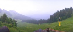 Archiv Foto Webcam Brauneck-Lenggries - Ausblick BayernHütte 15:00