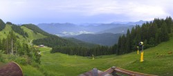 Archiv Foto Webcam Brauneck-Lenggries - Ausblick BayernHütte 17:00