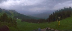 Archived image Webcam Brauneck-Lenggries - BayernHütte 19:00