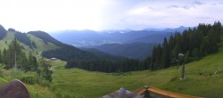 Archiv Foto Webcam Brauneck-Lenggries - Ausblick BayernHütte 06:00