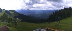 Archiv Foto Webcam Brauneck-Lenggries - Ausblick BayernHütte 09:00