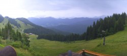 Archived image Webcam Brauneck-Lenggries - BayernHütte 13:00