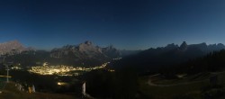 Archived image Webcam Cortina d&#39;Ampezzo - Top Station Duca d&#39;Aosta 20:00