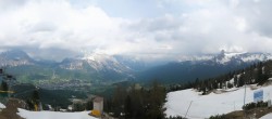 Archived image Webcam Cortina d&#39;Ampezzo - Top Station Duca d&#39;Aosta 15:00
