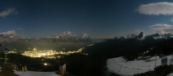 Archived image Webcam Cortina d&#39;Ampezzo - Top Station Duca d&#39;Aosta 23:00