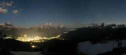 Archived image Webcam Cortina d&#39;Ampezzo - Top Station Duca d&#39;Aosta 01:00