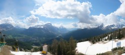 Archiv Foto Webcam Cortina d&#39;Ampezzo - Duca d&#39;Aosta 09:00