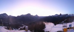 Archived image Webcam Cortina d&#39;Ampezzo - Top Station Duca d&#39;Aosta 06:00