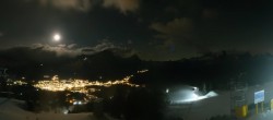 Archived image Webcam Cortina d&#39;Ampezzo - Top Station Duca d&#39;Aosta 23:00