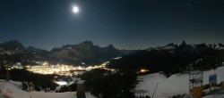 Archived image Webcam Cortina d&#39;Ampezzo - Top Station Duca d&#39;Aosta 23:00