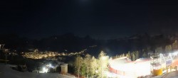 Archiv Foto Webcam Cortina d&#39;Ampezzo: Tofana-Abfahrt (Duca d&#39;Aosta) 23:00