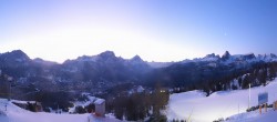 Archiv Foto Webcam Cortina d&#39;Ampezzo: Tofana-Abfahrt (Duca d&#39;Aosta) 05:00