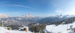 Archiv Foto Webcam Cortina d&#39;Ampezzo: Tofana-Abfahrt (Duca d&#39;Aosta) 13:00