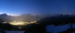 Archiv Foto Webcam Cortina d&#39;Ampezzo: Tofana-Abfahrt (Duca d&#39;Aosta) 03:00