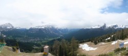 Archived image Webcam Cortina d&#39;Ampezzo - Top Station Duca d&#39;Aosta 04:00