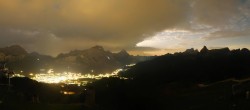 Archiv Foto Webcam Cortina d&#39;Ampezzo: Tofana-Abfahrt (Duca d&#39;Aosta) 23:00