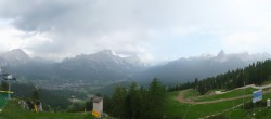 Archiv Foto Webcam Cortina d&#39;Ampezzo: Tofana-Abfahrt (Duca d&#39;Aosta) 15:00