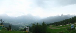 Archiv Foto Webcam Cortina d&#39;Ampezzo: Tofana-Abfahrt (Duca d&#39;Aosta) 17:00