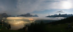Archiv Foto Webcam Cortina d&#39;Ampezzo: Tofana-Abfahrt (Duca d&#39;Aosta) 01:00