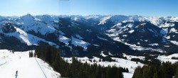 Archiv Foto Webcam SkiWelt Westendorf - Bergstation Fleidingbahn 09:00