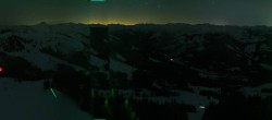 Archiv Foto Webcam SkiWelt Westendorf - Bergstation Fleidingbahn 23:00