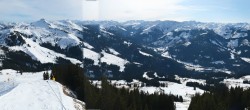 Archiv Foto Webcam SkiWelt Westendorf - Bergstation Fleidingbahn 13:00