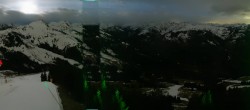 Archiv Foto Webcam SkiWelt Westendorf - Bergstation Fleidingbahn 23:00